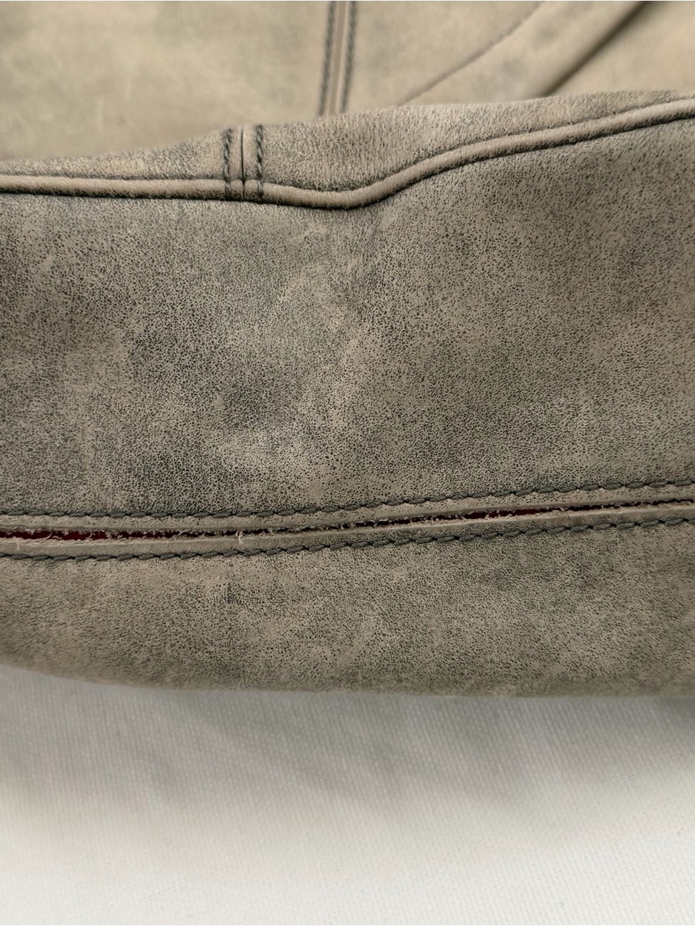 Hammitt Suede Studded Large Tote Bag in Taupe - Women's Shoulder Bag - Picture 7 of 15